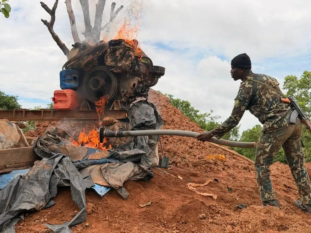 Orpaillage illégal : nouvelle opération de la BSSI à Tengréla