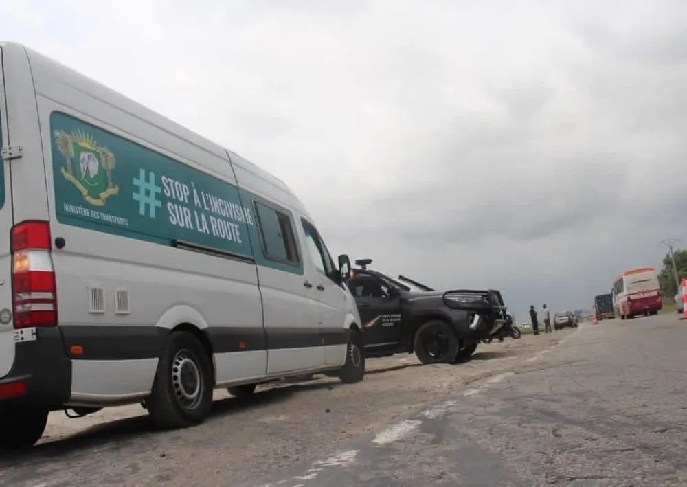 Contrôles routiers à Abidjan : 11 motos saisies, 14 verbalisations et 3 fourrières