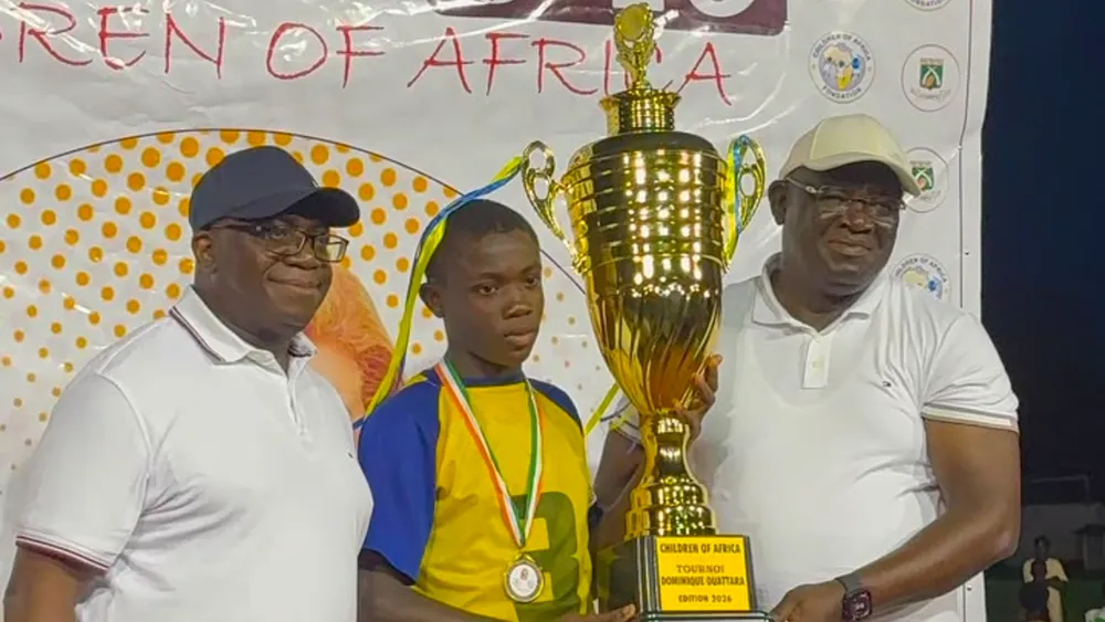 Le FC Santa Maria sacré grand vainqueur du Tournoi Children of Africa 2026 à Abengourou