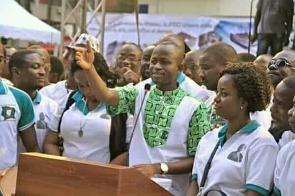 Valentin Kouassi, président de la JPDCI Urbaine