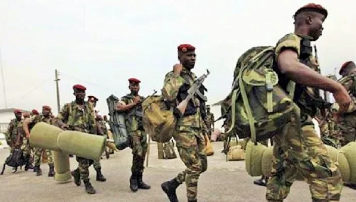 Départ à la retraite de militaires ivoiriens