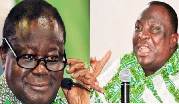 Henri Konan Bédié et Kobenan Kouassi Adjoumani