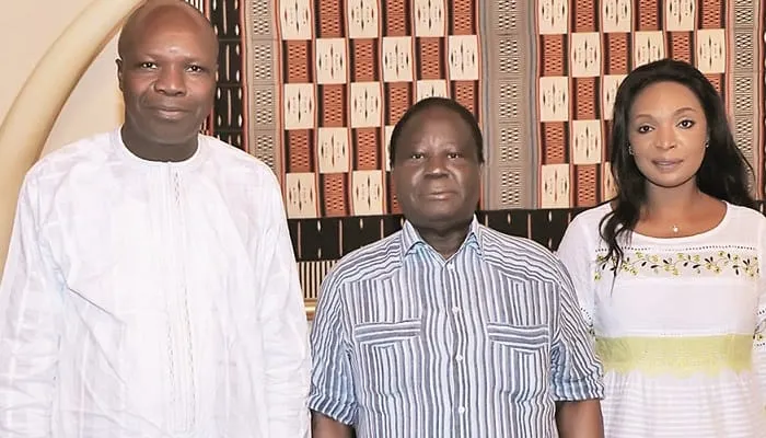Le couple Mabri reçu par Bédié le 11 mai 2018