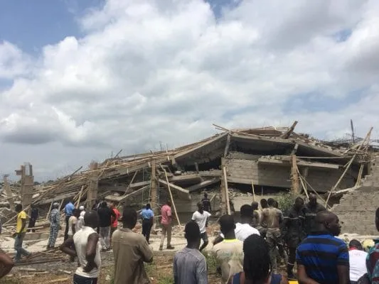 Côte d’Ivoire : un immeuble s’écroule à Angré
