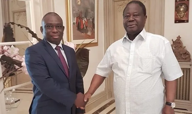 KKB et Henri Konan Bédié