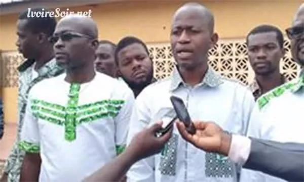 Valentin Kouassi, président de la JPDCI urbaine