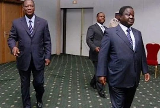 Alassane Ouattara, Henri Konan Bédié et Guillaume Soro ne parlent plus le même langage
