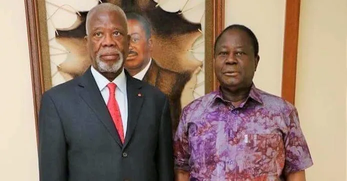 Henri Konan Bédié et Bamba Moriféré