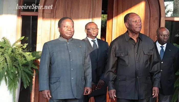 Henri Konan Bédié et Alassane Ouattara se sont entretenus ce mercredi 8 août 2018