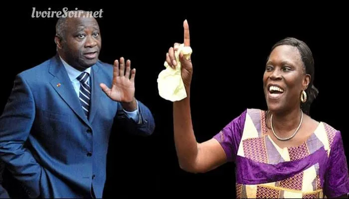Simone Gbagbo et laurent Gbagbo