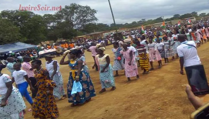 Bocanda : Grande mobilisation pour la fête de l’indépendance à Assika-Kpôlessou