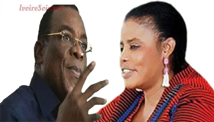 Pascal Affi N'Guessan et Véronique Aka