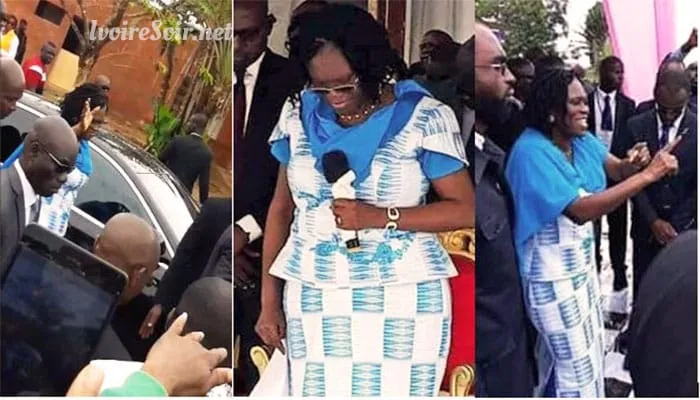 Simone Gbagbo à Moossou le samedi 25 août 2018