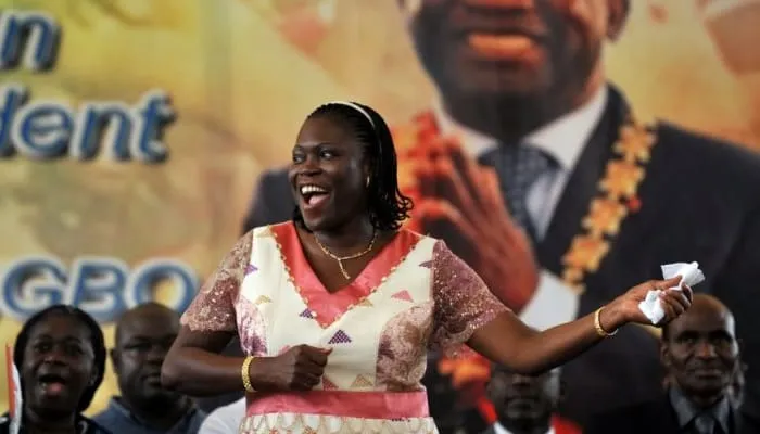 Simone Gbagbo souhaite joyeux anniversaire à son époux