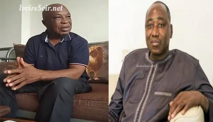 Assoa Adou et Amadou Gon Coulibaly