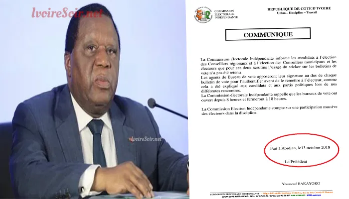 Manque de sticker dans les BV : De qui se fout Youssouf Bakayoko ?