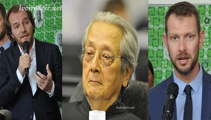 Emmanuel Marsigny, Jacques Vergès et Romain, trois avocats français recrutés par des politiques ivoiriens