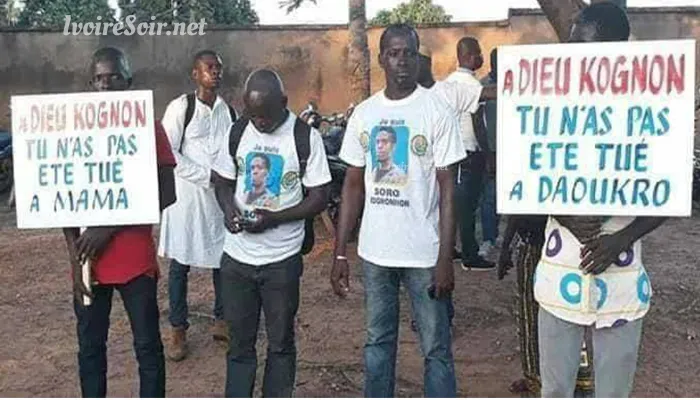 « Tu n’as pas été tué à Mama, ni à Daoukro » : L’image qui vaut mille mots des funérailles de Kognon Soro