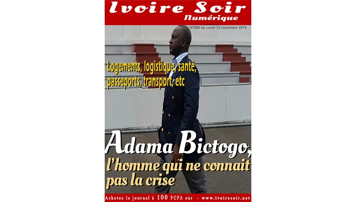 Ivoire Soir Numérique n°008 du lundi 12 novembre 2018