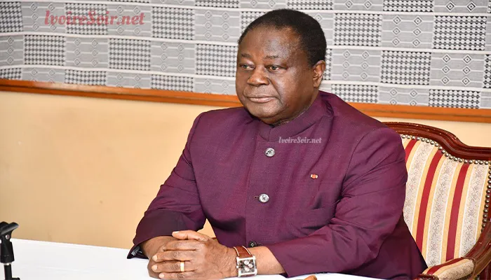 Henri Konan Bédié, président du PDCI