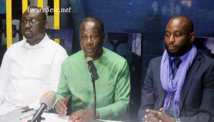 Djohoré Abel, Bema Fofana, et Kangbé Charles Lopez