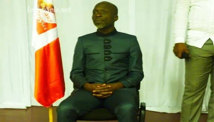 Innocent Gnelbin, président de Force aux peuples