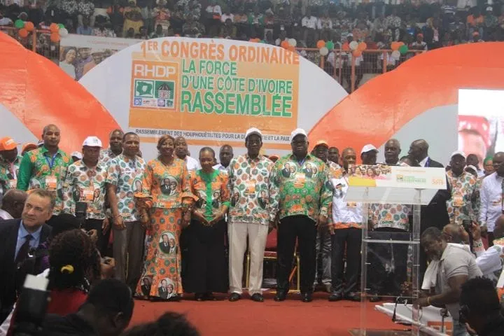 Côte d’Ivoire : voici la liste des 23 nouveaux membres du conseil politique du RHDP