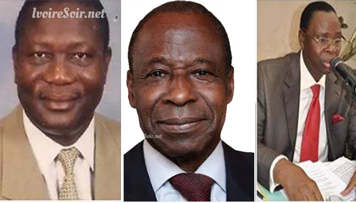Lazare Yeboué, Essy Amara et Me Kosougro