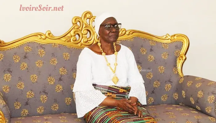 Sa majesté Akoua Boni II, Reine des Baoulé