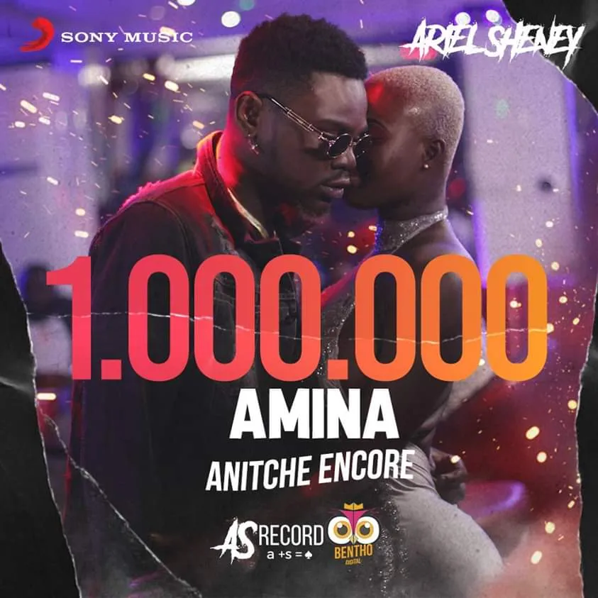 Côte d’Ivoire : « Amina » d’Ariel Sheney record historique de vue sur Youtube devant DJ Arafat et Serge Beynaud