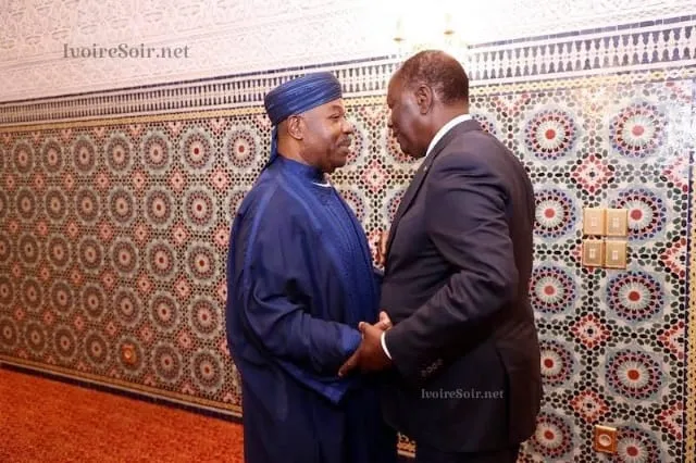 Gabon : Alassane Ouattara au chevet d’Ali Bongo à Libreville