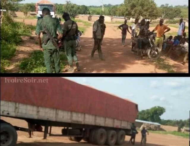 Côte d’Ivoire: un camion de Soro bloqué par les forces de l’ordre, après les rumeurs d’attaques dans le nord