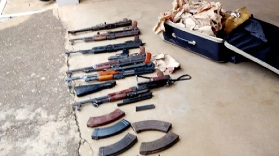 Côte d’Ivoire: des armes saisies à Daloa