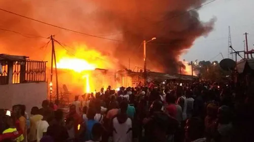 Incendie au grand marché de Port-Bouët: voici d’où est parti le feu