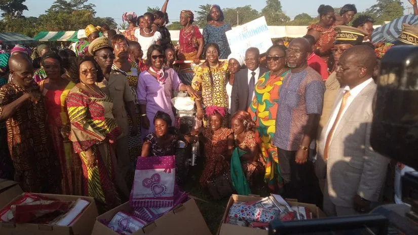 Kandia Camara fait un don “spécial” à la famille Gbagbo
