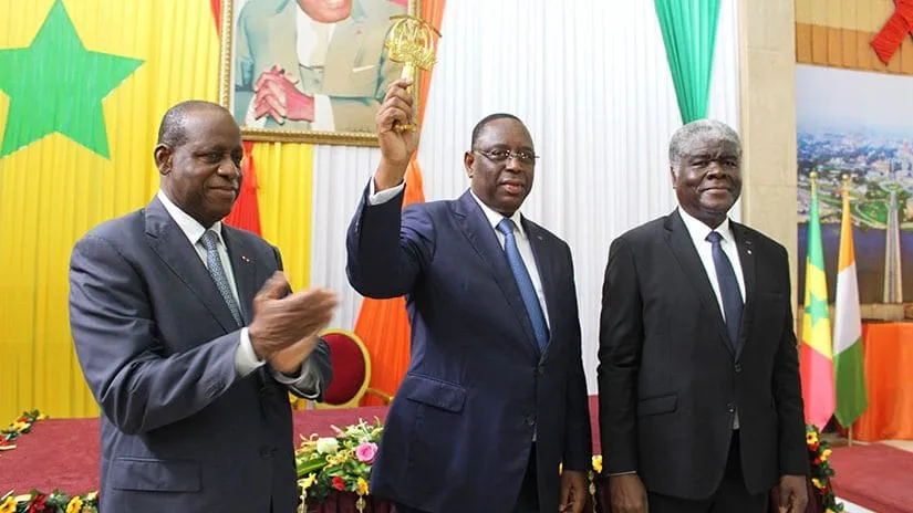 Macky Sall citoyen d’honneur de la ville d’Abidjan