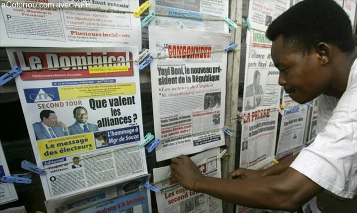 Le taux de réussite au Bepc à la Une de la presse béninoise du 14 juin 2019
