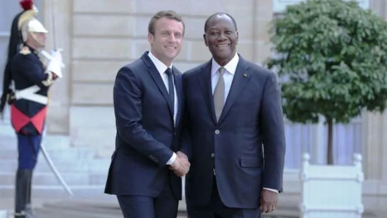 Eco, Monnaie CEDEAO, métro d’Abidjan… ce que Ouattara a demandé à Macron à Paris