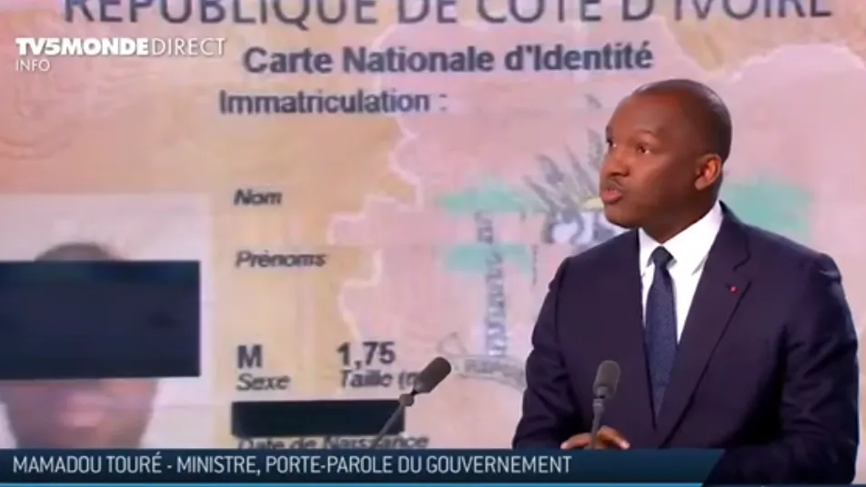 Mamadou Touré sur le prix de la CNI:  « 5000F, ça fait à peu près 500F par an », ce sont « des polémiques stériles »