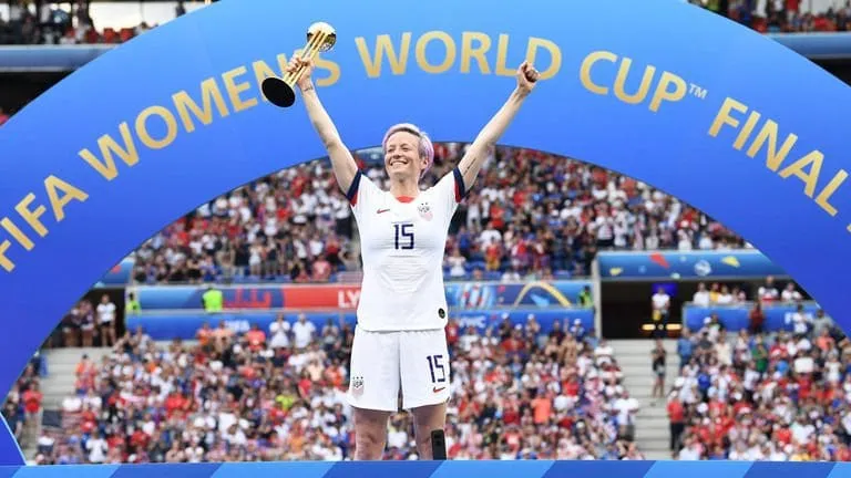 Megan Rapinoe, meilleure joueuse du monde
