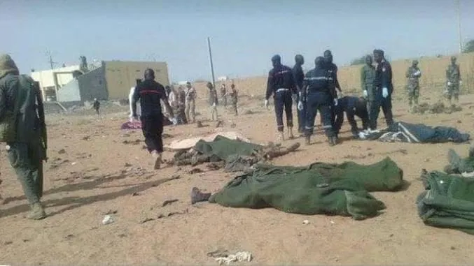 Niger: 18 militaires tués au camp militaire d’Inates à Tillabéry