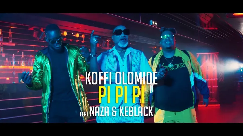 Koffi Olomide fait Pi Pi Pi avec Naza et Keblack