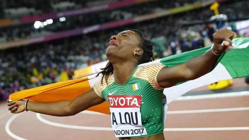 Marie-Josée Ta Lou en or aux Jeux africains 2019