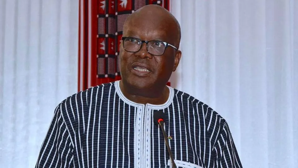 Roch Kaboré, le président du Burkina pleure Idriss Déby Itno