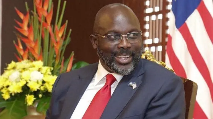 Les champions de France ont reçu la visite de George Weah au Domaine de Luchin