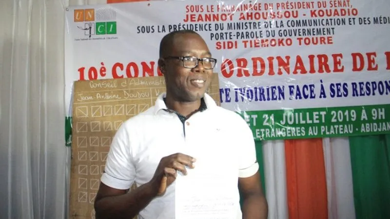 Jean-Claude Coulibaly élu président de l’UNJCI
