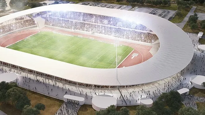 CAN 2023: les nouvelles de l’avancement de la construction du stade de Yamoussoukro
