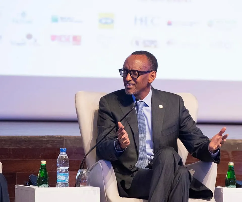 Paul Kagame, le président rwandais, en Ouganda