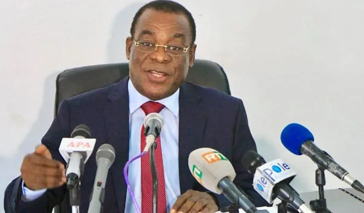 Affi N'Guessan, président du FPI