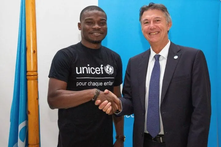 UNICEF: Jean-Michel Onnin, nommé champion pour les enfants